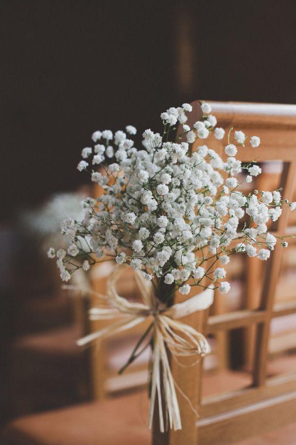 12PCS White Baby's Breath Flowers Decorations DIY Floral Bouquets