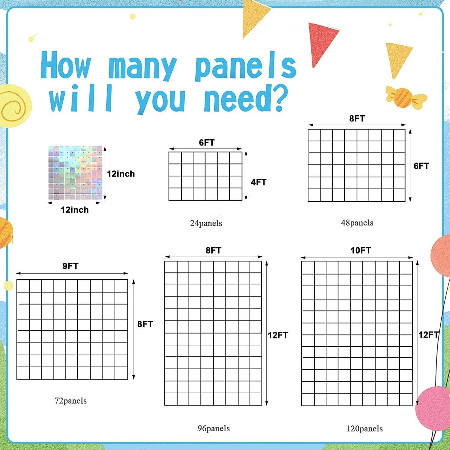 Shimmer Wall Backdrop Sequin Panels Gold Backdrop Decoration for Birthday, Wedding - Decotree.co Online Shop