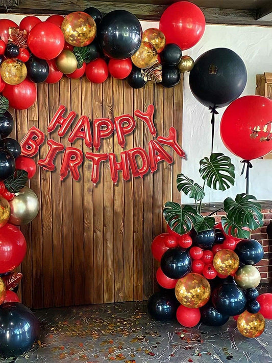 100pcs Birthday Decorative Balloon Set - Decotree.co Online Shop