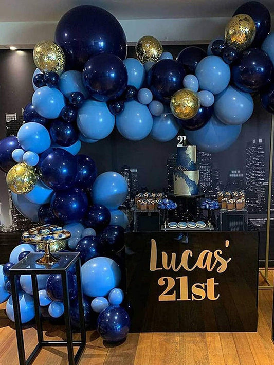 106pcs Metallic Decorative Balloon Garland - Decotree.co Online Shop