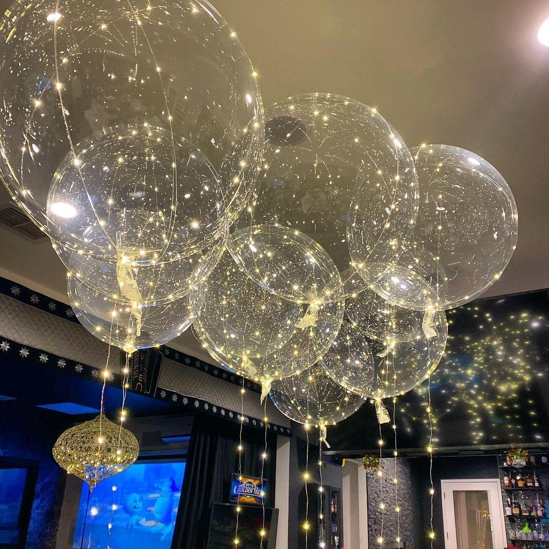 Reusable Led Clear Balloons Decoration Ideas –  Online Shop