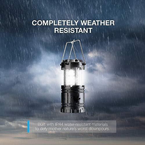 2 Pack LED Camping Lantern, Super Bright Portable Survival Lanterns - Decotree.co Online Shop