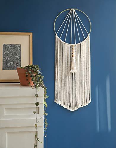 2Pcs Macrame Wall Hanging Woven Wall Decorations for Bedroom Living Room Dorm - Decotree.co Online Shop