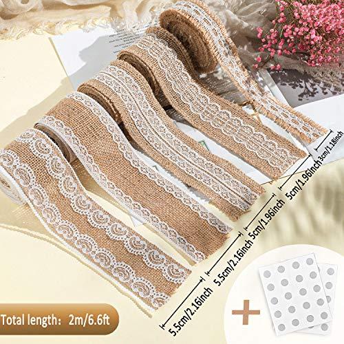 30PCS Burlap Flowers Set for Wedding Party Decor Home Embellishment DIY Crafts - Decotree.co Online Shop