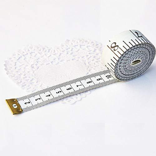 5-Pack Soft Tape Measure, Measuring Tape for Body Weight Loss, Sewing  Tailor Ruler Cloth Fabric Flexible - Double Scale 60-Inch Craft Supplies