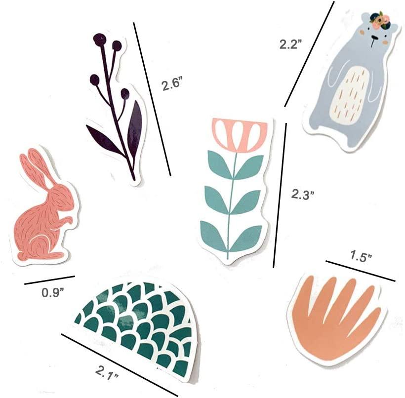 50PCS Scrapbook Stickers,Decorative Masking Cardstock Stickers for Personalize Laptop - Decotree.co Online Shop
