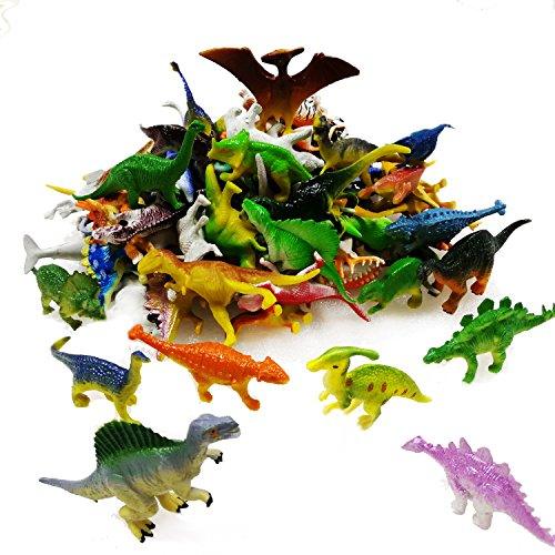 78 Pack Mini Dinosaur Figure Toys, Plastic Dinosaur Toy Set for Kids Toddler Birthday Christmas Easter - Decotree.co Online Shop