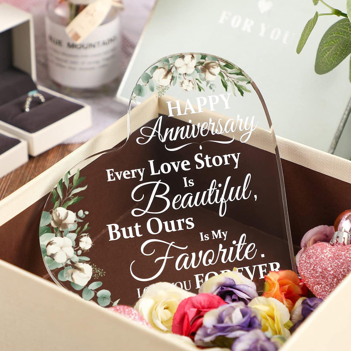 Anniversary Wedding Gift for Her Wedding Gift for Wife Husband Acrylic ...