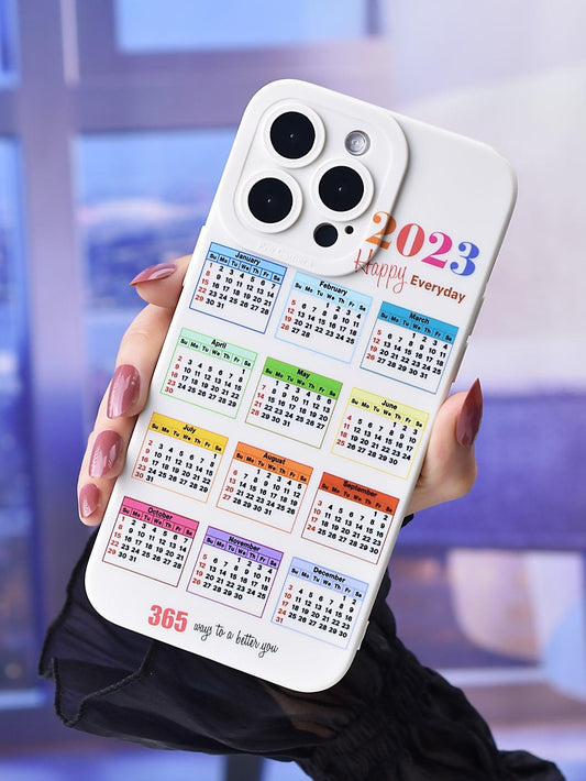 Calendar Print Phone Case - Decotree.co Online Shop