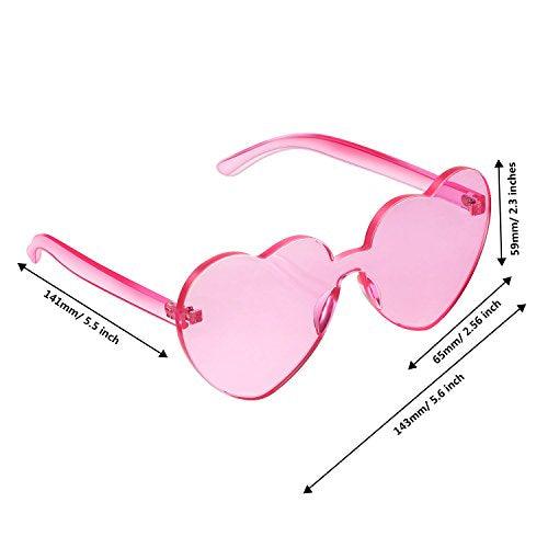 Heart Shape Sunglasses Party Sunglasses - Decotree.co Online Shop