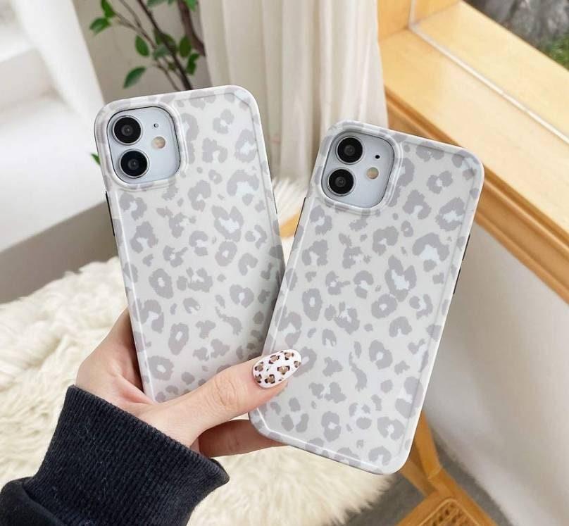 Leopard Print iPhone 14 Case iPhone 14 Pro Case iPhone 13 Case iPhone 12, 12 Pro, iPhone 12 Pro Max - Decotree.co Online Shop