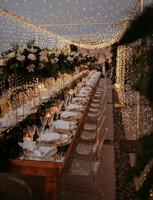 Outdoor String Lights 800LED/330FT with Remote for Wedding and Christmas - Decotree.co Online Shop