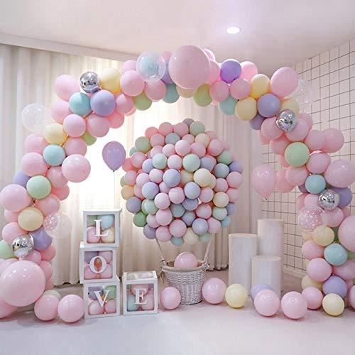 Pastel Colorful Latex Party Balloons for Birthday Baby Shower Party Decoration - Decotree.co Online Shop