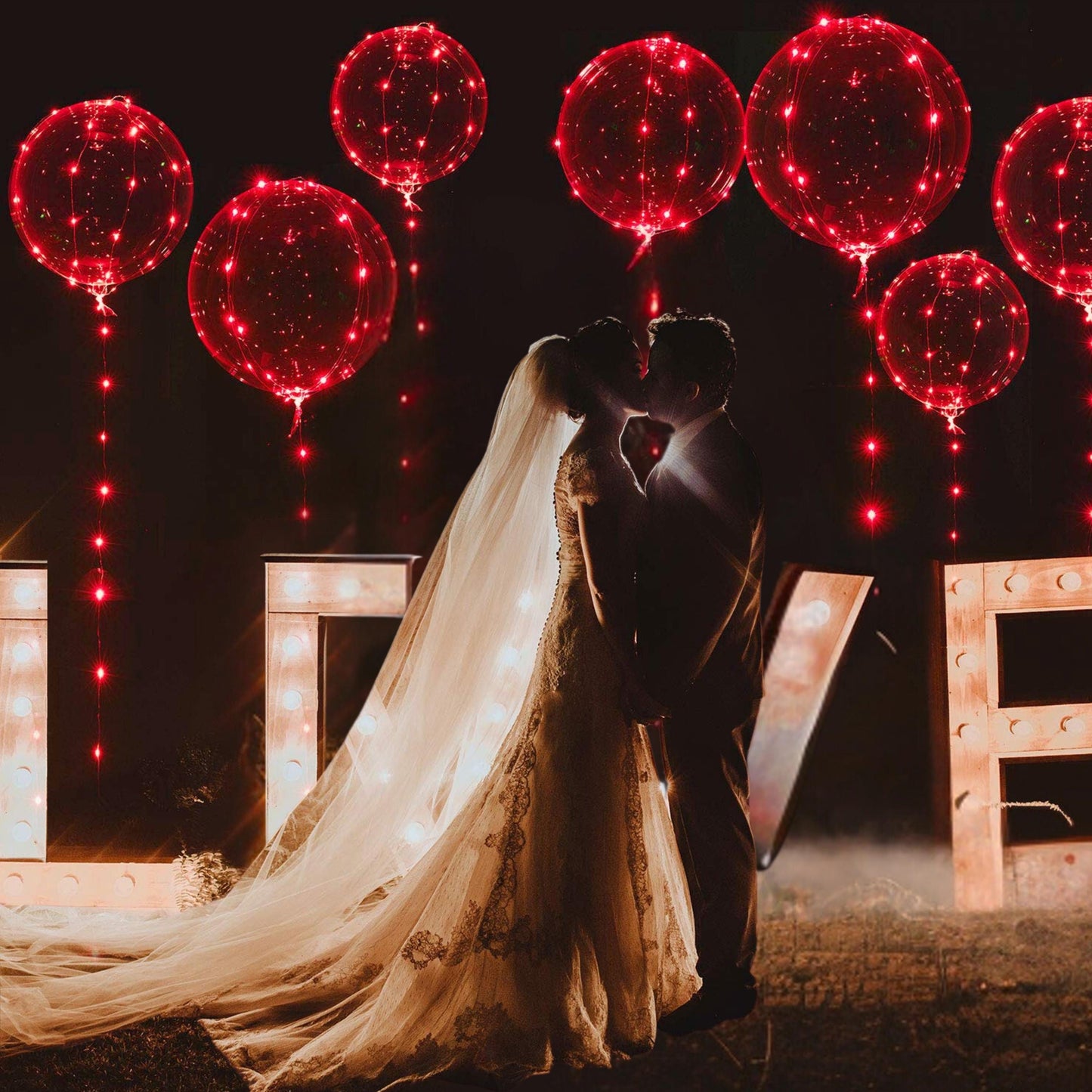 Led Balloons Garlands for Home Party and Theme Party Decorations