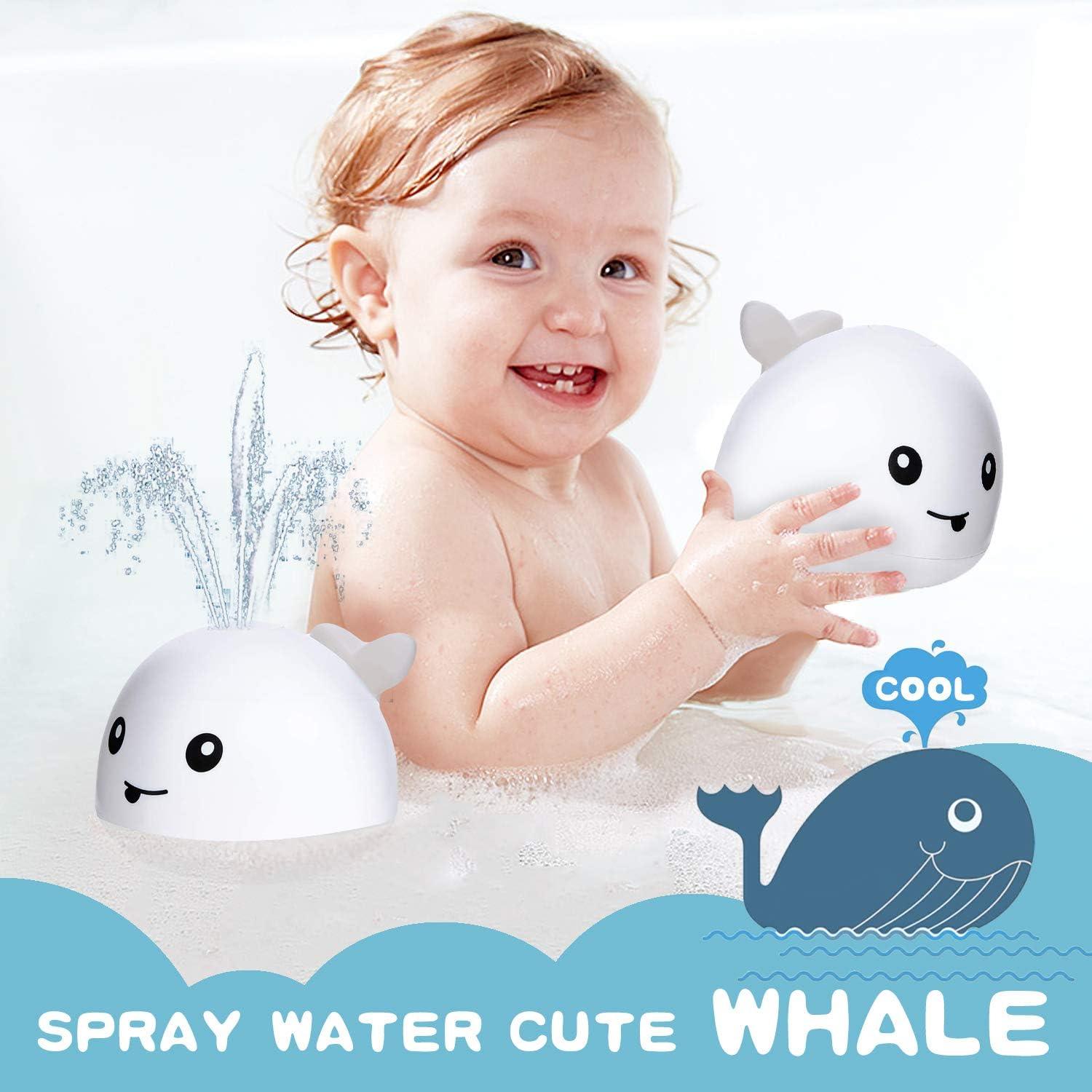 Baby Bath Toys, Light Up Bath Toys, Whale Bath Toy - Decotree.co Online Shop