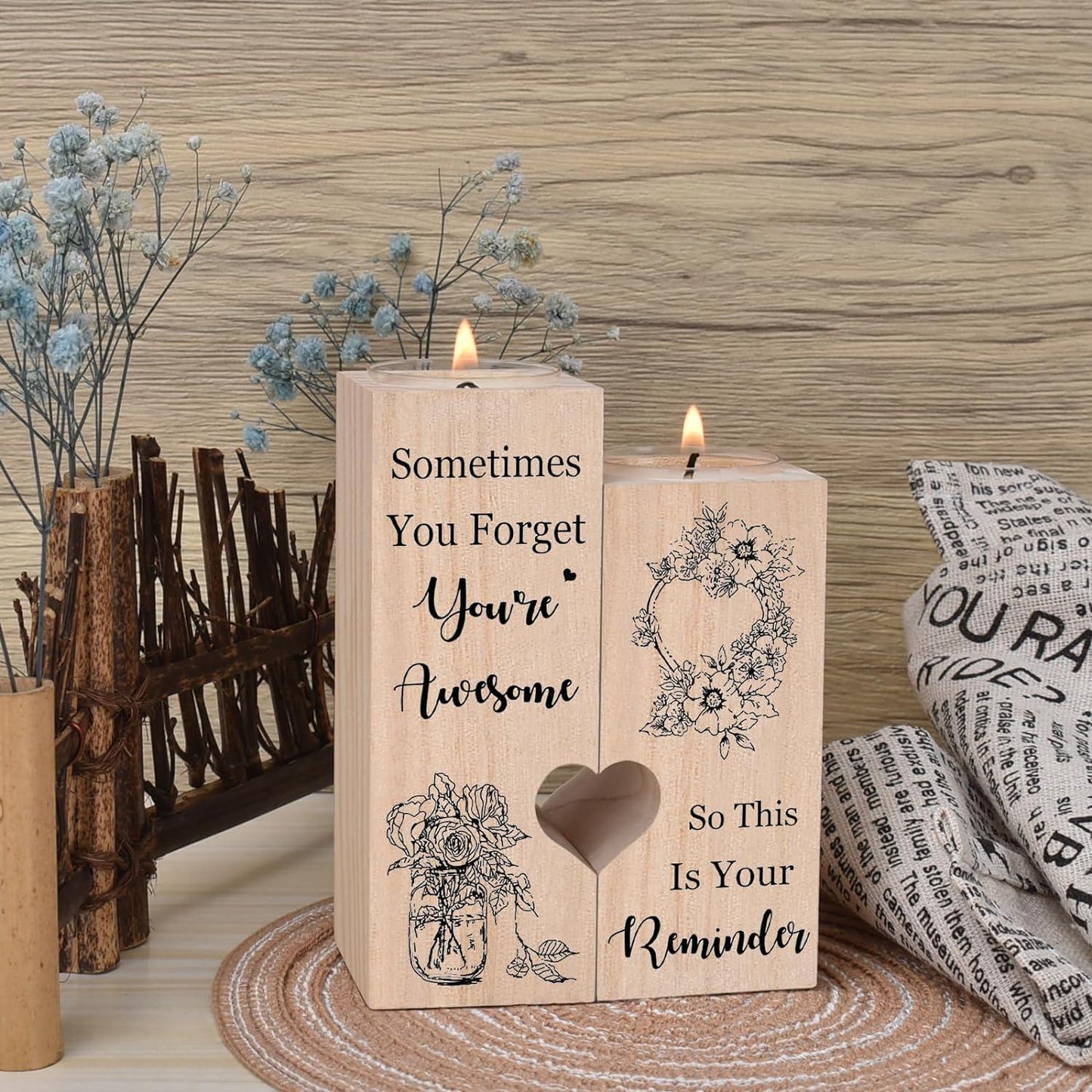 Gifts for Women, Best Friend Birthday Gifts, Candlestick Holders - Friendship Gifts, Birthday Gifts for Women - Decotree.co Online Shop