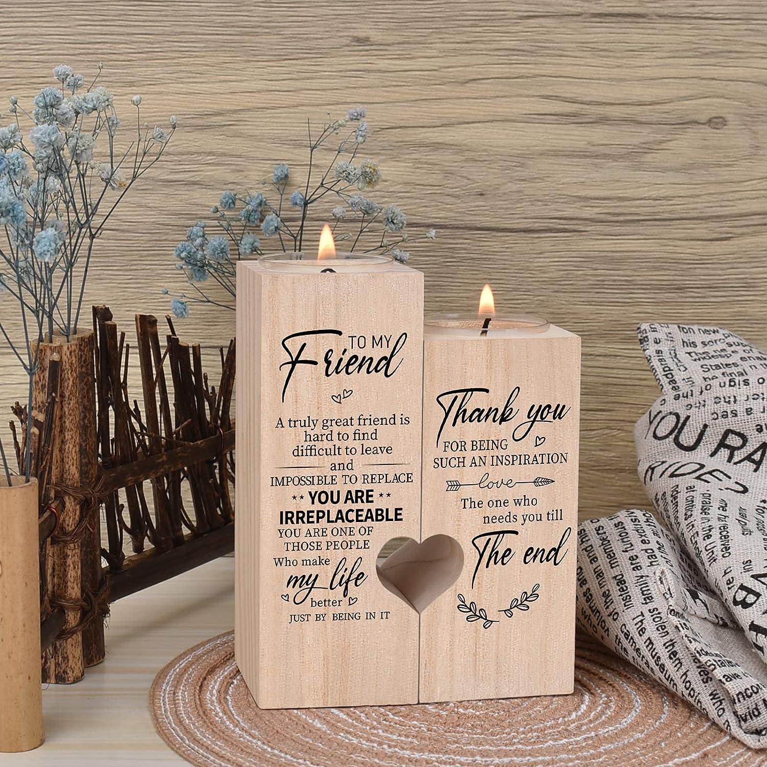 Gifts for Women, Best Friend Birthday Gifts, Candlestick Holders - Friendship Gifts, Birthday Gifts for Women - Decotree.co Online Shop