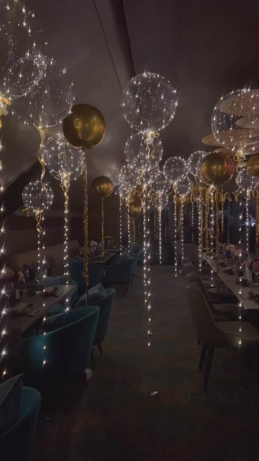 Reusable LED Party Balloons for Birthday/Wedding Party Decorations