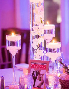 Set of 24 Flameless Flickering Votive Tea Lights Candles for Wedding Centerpieces - Decotree.co Online Shop
