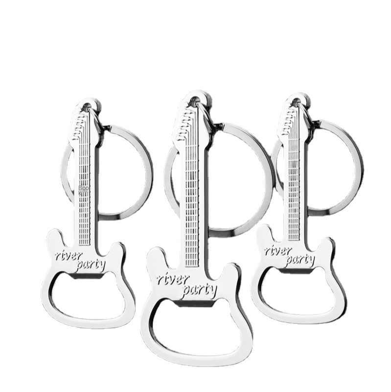 Guitar Bottle Opener Keychain - Decotree.co Online Shop