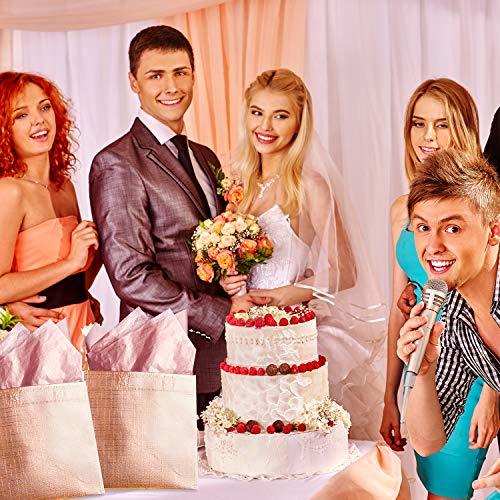 100 Sheets Rose Gold Metallic Gift Wrapping Paper for Kitchen, Weddings, Birthday Party - Decotree.co Online Shop