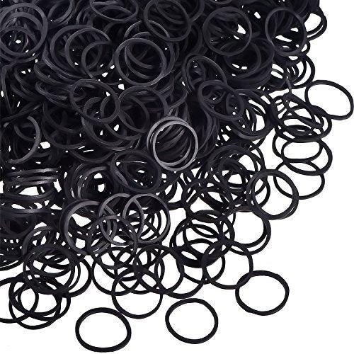 1000 Mini Rubber Bands Soft Elastic Bands for Kid Hair Braids Hair - Decotree.co Online Shop