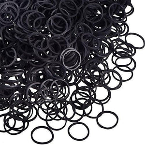1000 Mini Rubber Bands Soft Elastic Bands for Kid Hair Braids Hair - Decotree.co Online Shop