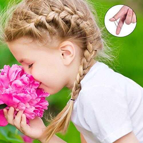 1000 Mini Rubber Bands Soft Elastic Bands for Kid Hair Braids Hair - Decotree.co Online Shop