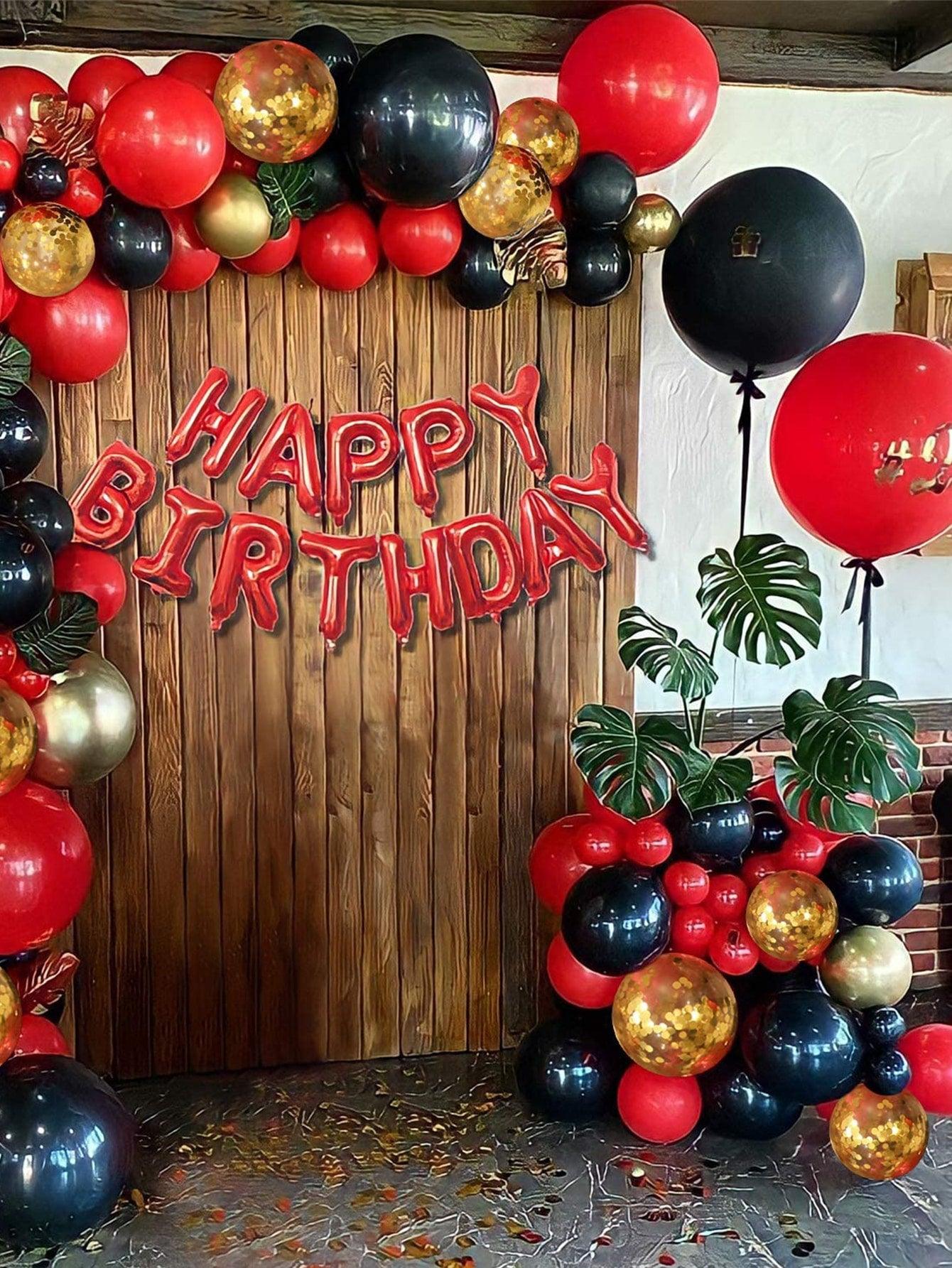 100pcs Birthday Decorative Balloon Set - Decotree.co Online Shop