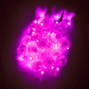 100pcs LED Balloon Light Mini Round Balls, Waterproof Tiny Led Light for Balloon Paper Lantern Halloween Christmas Decoration - Decotree.co Online Shop