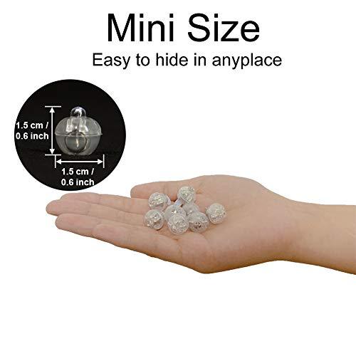 100pcs LED Balloon Light Mini Round Balls, Waterproof Tiny Led Light for Balloon Paper Lantern Halloween Christmas Decoration - Decotree.co Online Shop