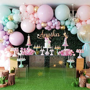 103pcs Pastel Balloon Garland Arch Kit 5" 12" 18 inch Macaron Color Pastel Party Balloons Set and Gold Confetti Balloons for Wedding Birthday - Decotree.co Online Shop