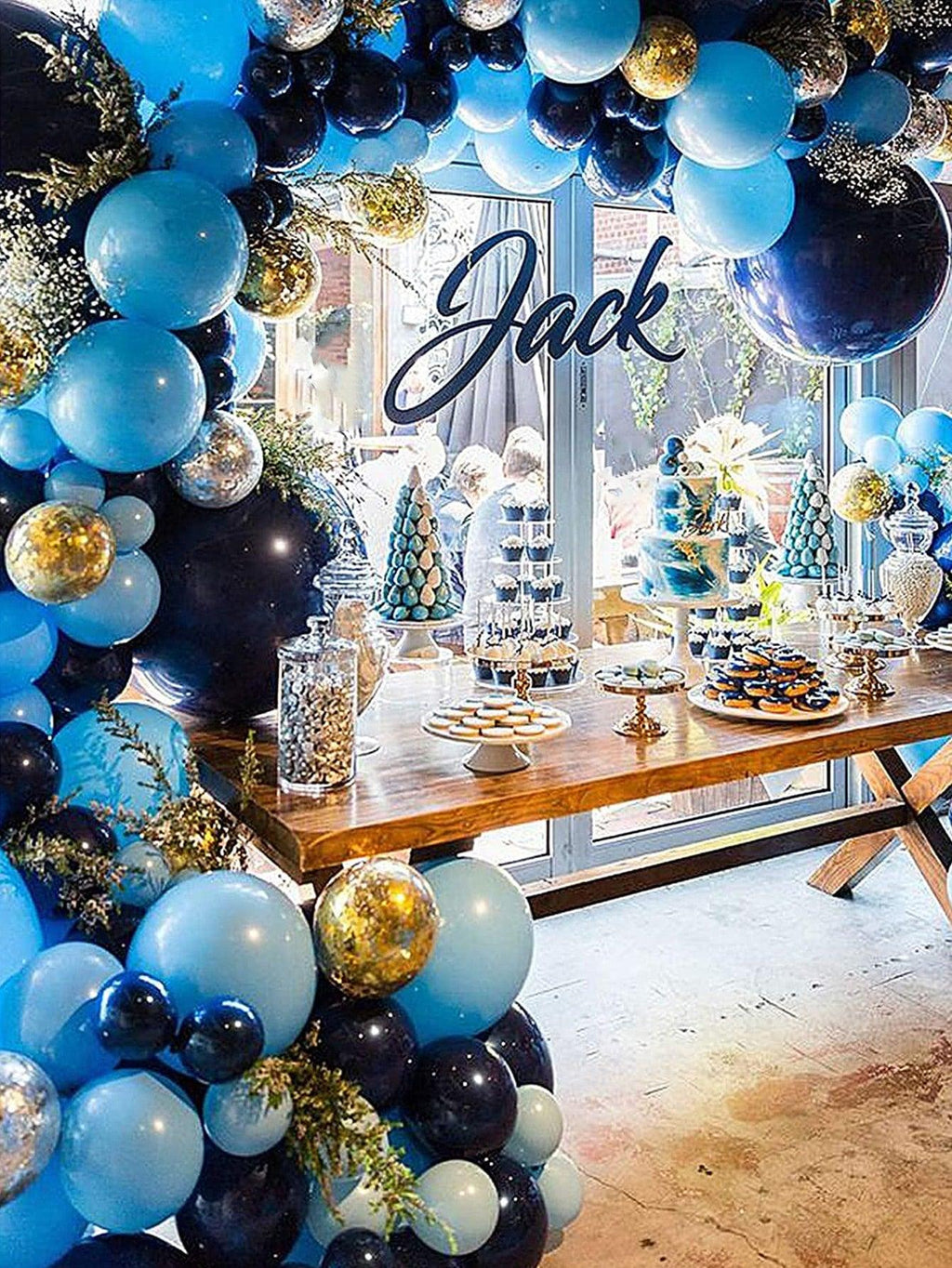 106pcs Metallic Decorative Balloon Garland - Decotree.co Online Shop