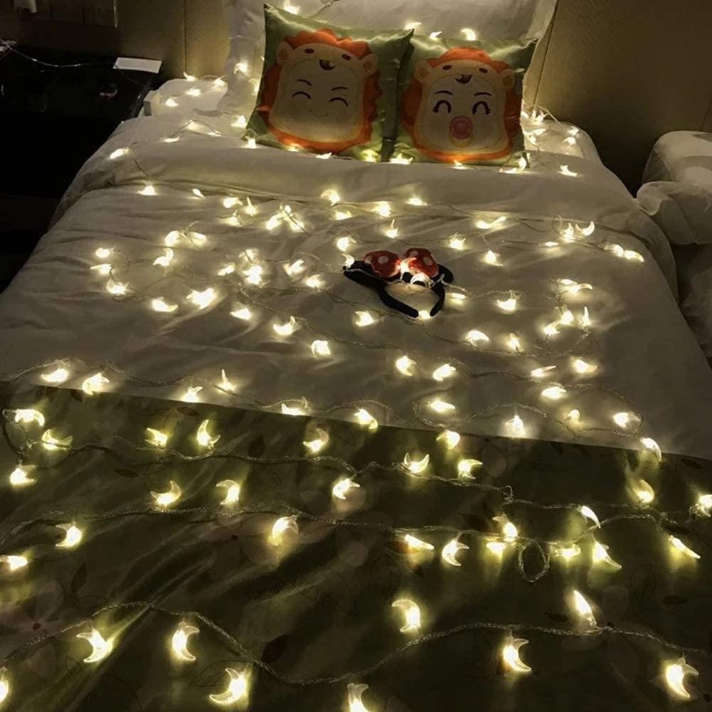 10FT Moon String Lights,Outdoor LED String Lights 20 LED lights for Wedding Garden Decoration - Decotree.co Online Shop