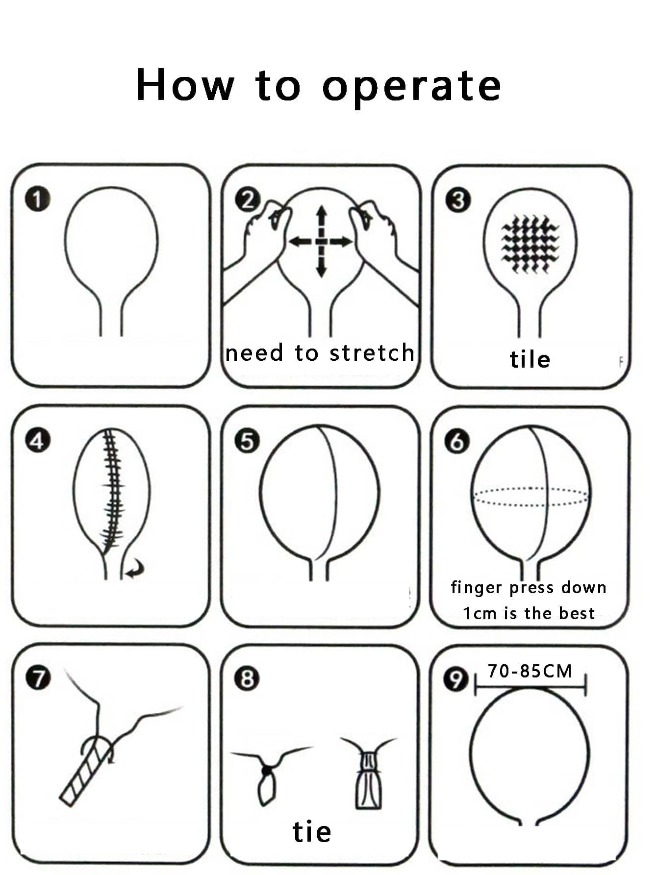 10pc 36 Inch Bobo Balloon - Decotree.co Online Shop