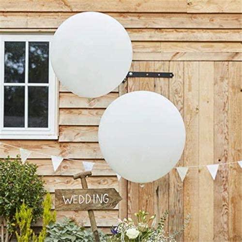 10PCS Big Balloons Giant 36 Inch Large White Balloons Jumbo White Balloons for Birthday Wedding - Decotree.co Online Shop