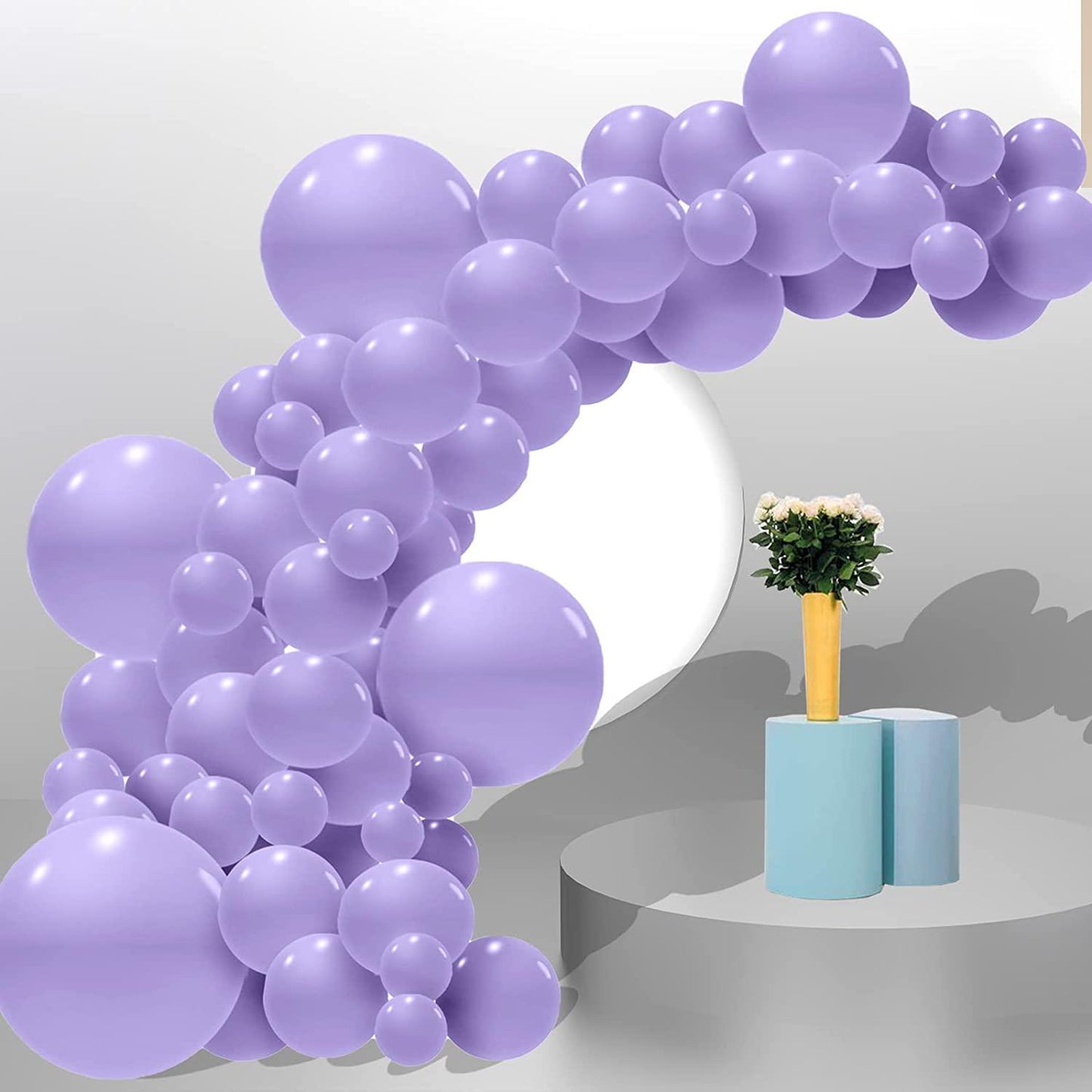 110PCS 18In 12In 5In Gold Balloon Arch Garland For Festival Picnic Family Engagement, Wedding, Birthday Party - Decotree.co Online Shop