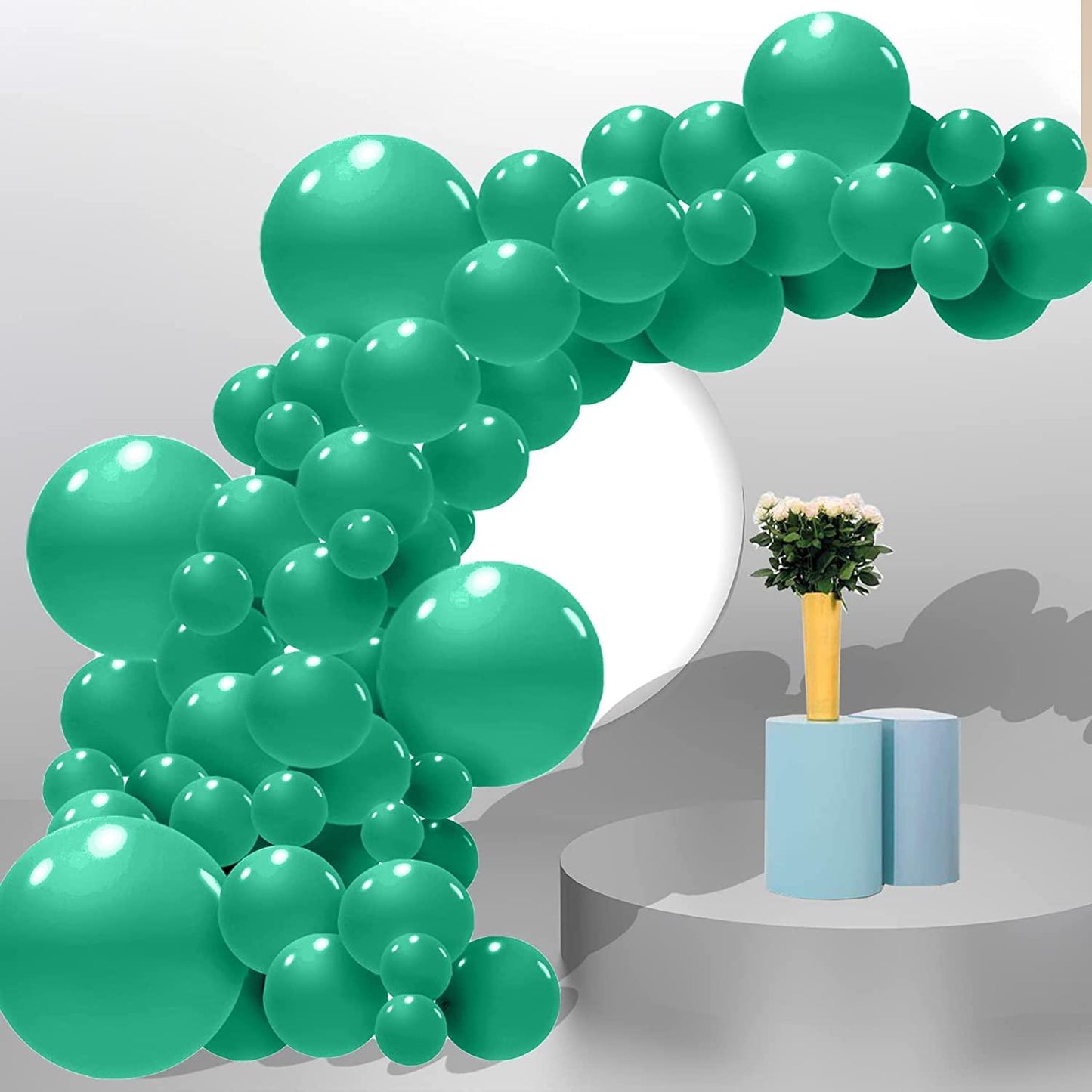 110PCS 18In 12In 5In Gold Balloon Arch Garland For Festival Picnic Family Engagement, Wedding, Birthday Party - Decotree.co Online Shop