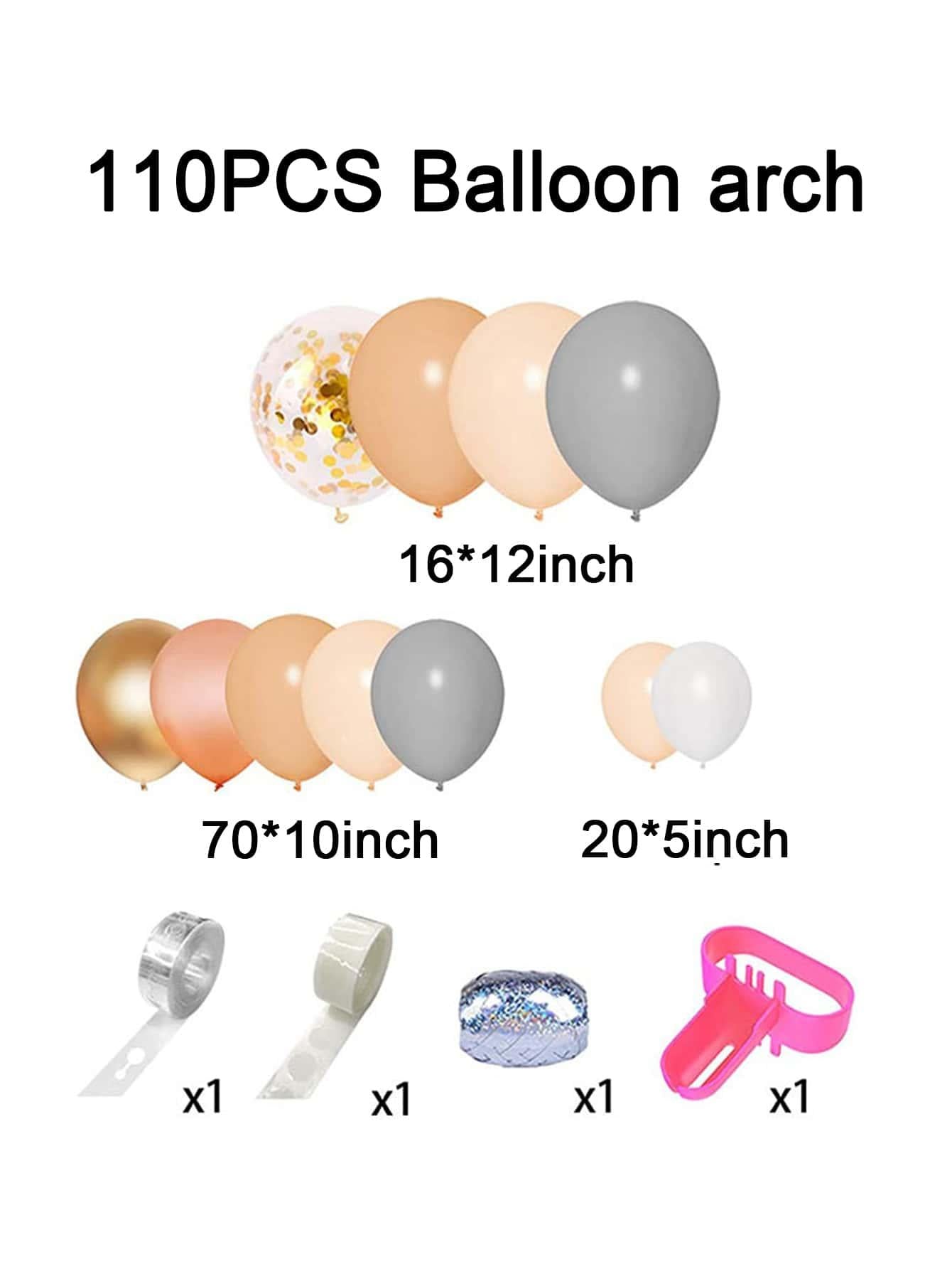 110pcs Balloon Garland DIY Kit - Decotree.co Online Shop