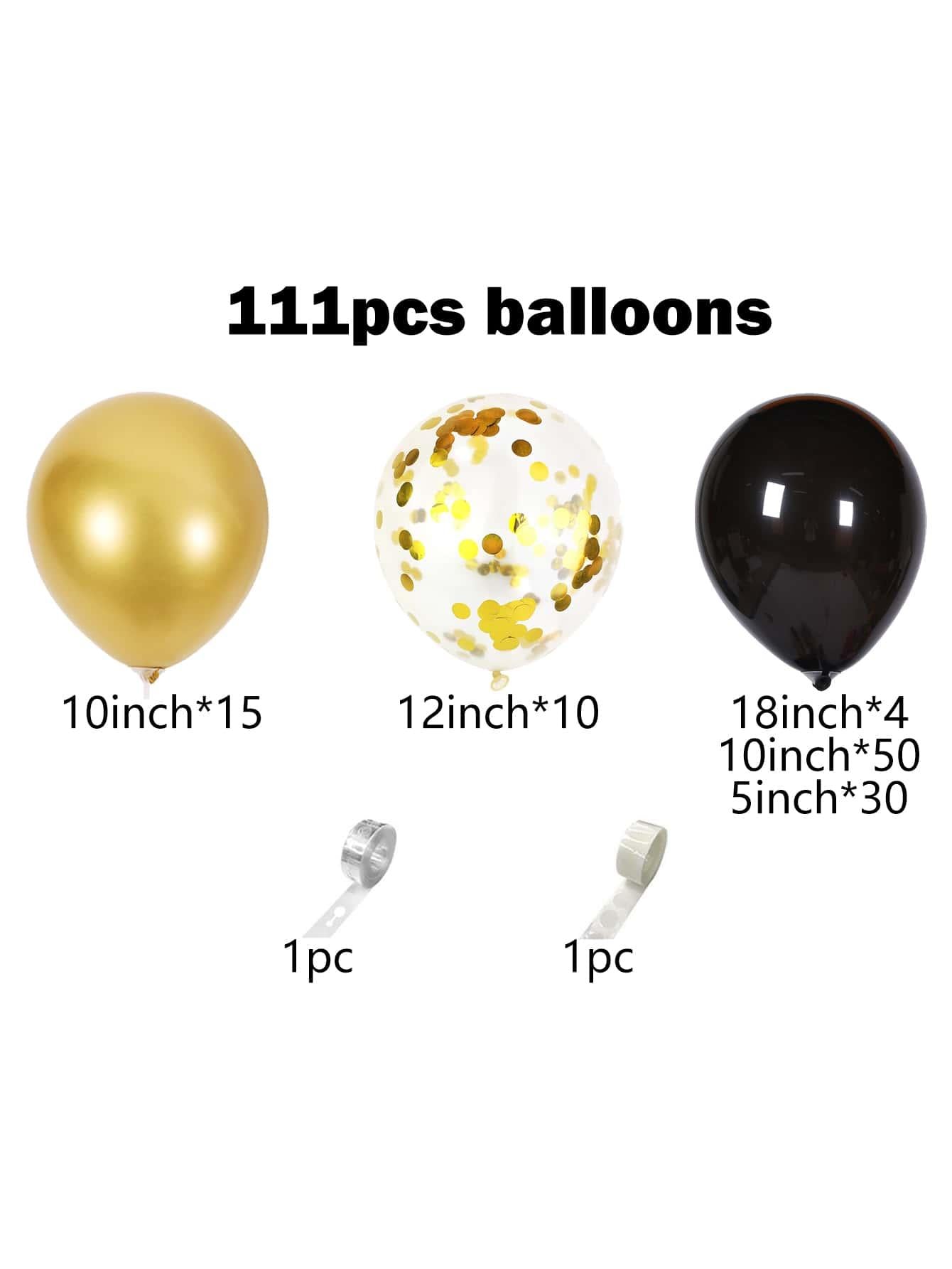 111pcs Decorative Balloon Garland - Decotree.co Online Shop