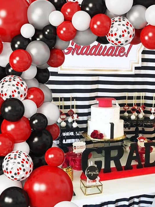111pcs Heart & Star Shaped Balloon Garland - Decotree.co Online Shop