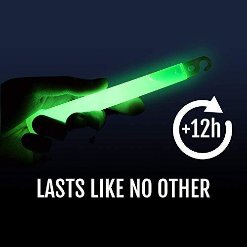 12 Ultra Bright Glow Sticks - Emergency Light Sticks for Camping Accessories, Parties, Hurricane Supplies, Earthquake, Survival Kit and More - Decotree.co Online Shop