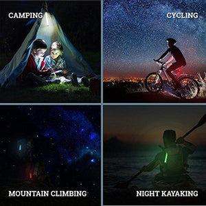 12 Ultra Bright Glow Sticks - Emergency Light Sticks for Camping Accessories, Parties, Hurricane Supplies, Earthquake, Survival Kit and More - Decotree.co Online Shop