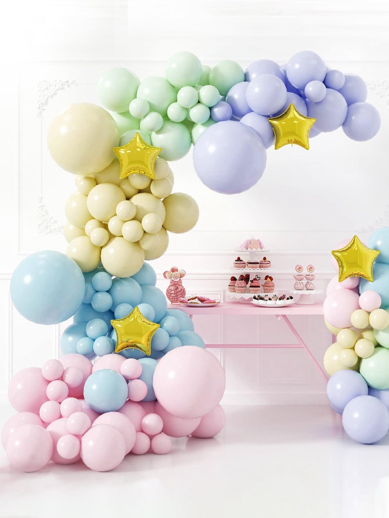 120pcs Mixed Color Balloon Chain Set - Decotree.co Online Shop