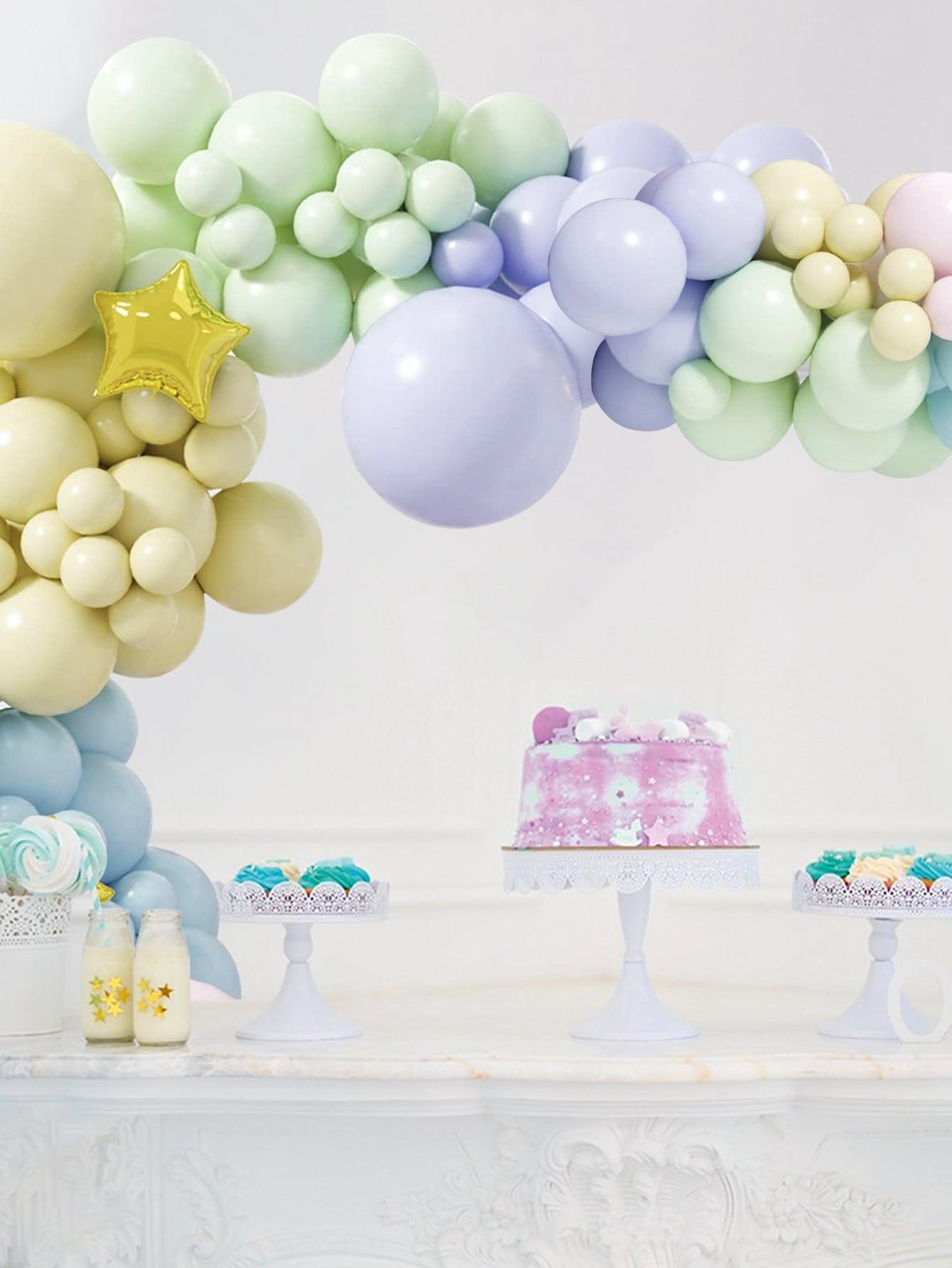 120pcs Mixed Color Balloon Chain Set - Decotree.co Online Shop