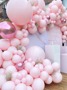 124pcs Solid Color Balloon Chain Set - Decotree.co Online Shop