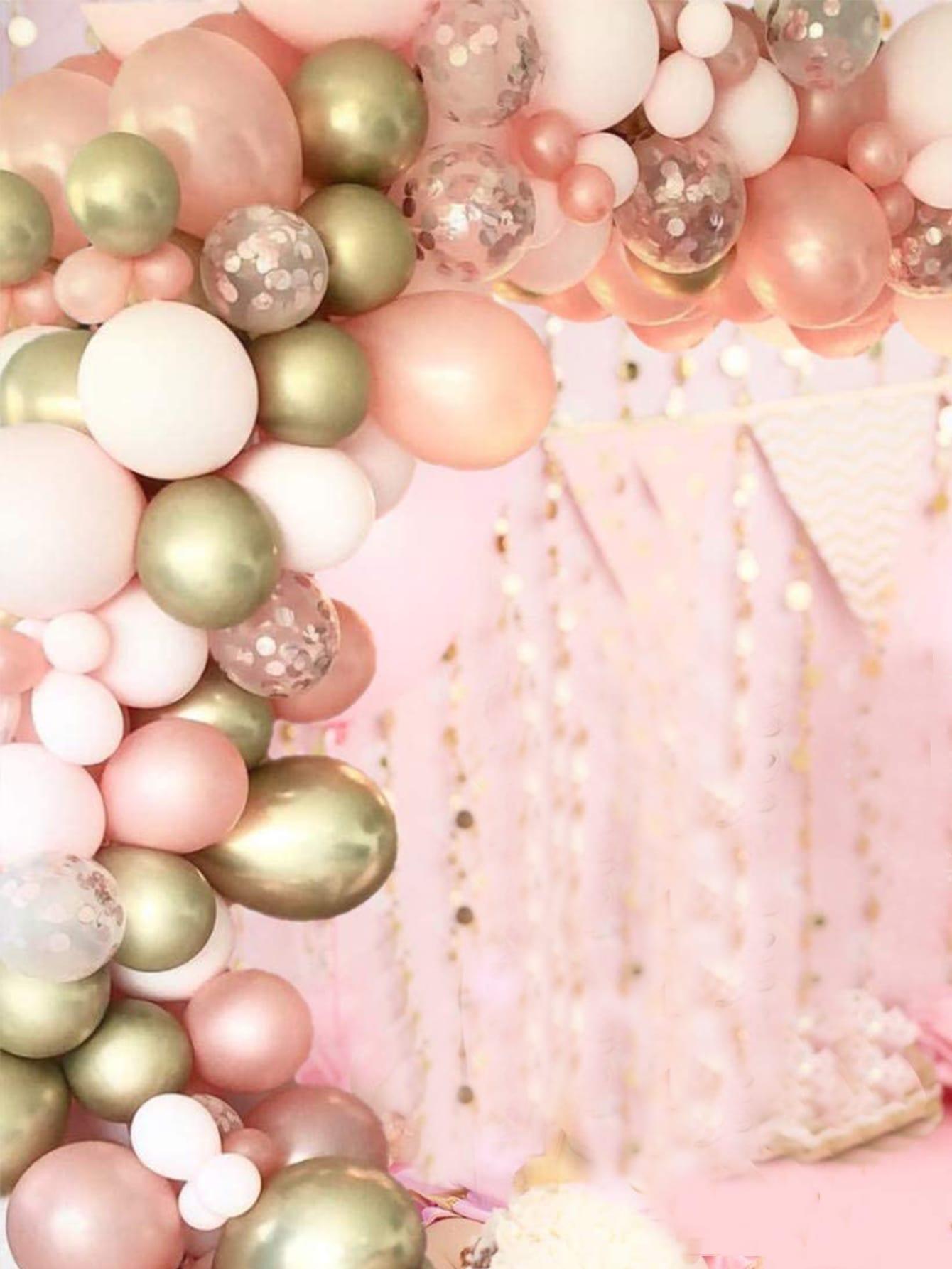 126pcs Wedding Party Balloon Set - Decotree.co Online Shop