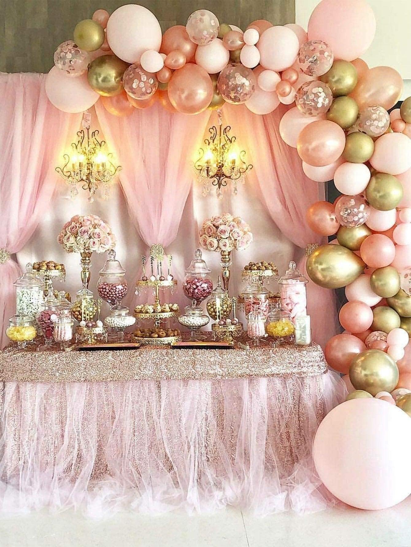 126pcs Wedding Party Balloon Set - Decotree.co Online Shop