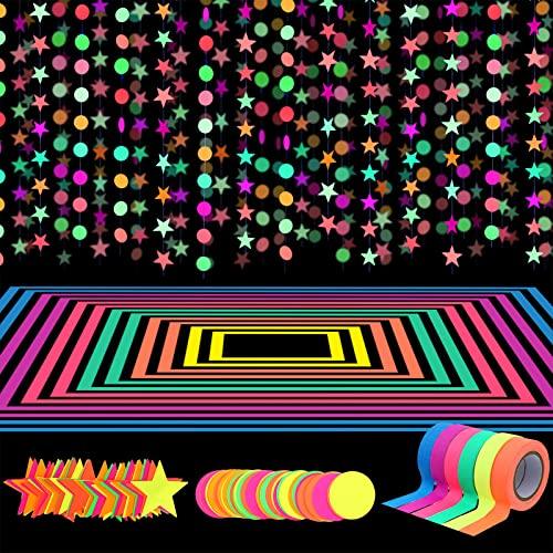 127ft Neon Party Supplies Set for Birthday Wedding Glow Party Decorations - Decotree.co Online Shop