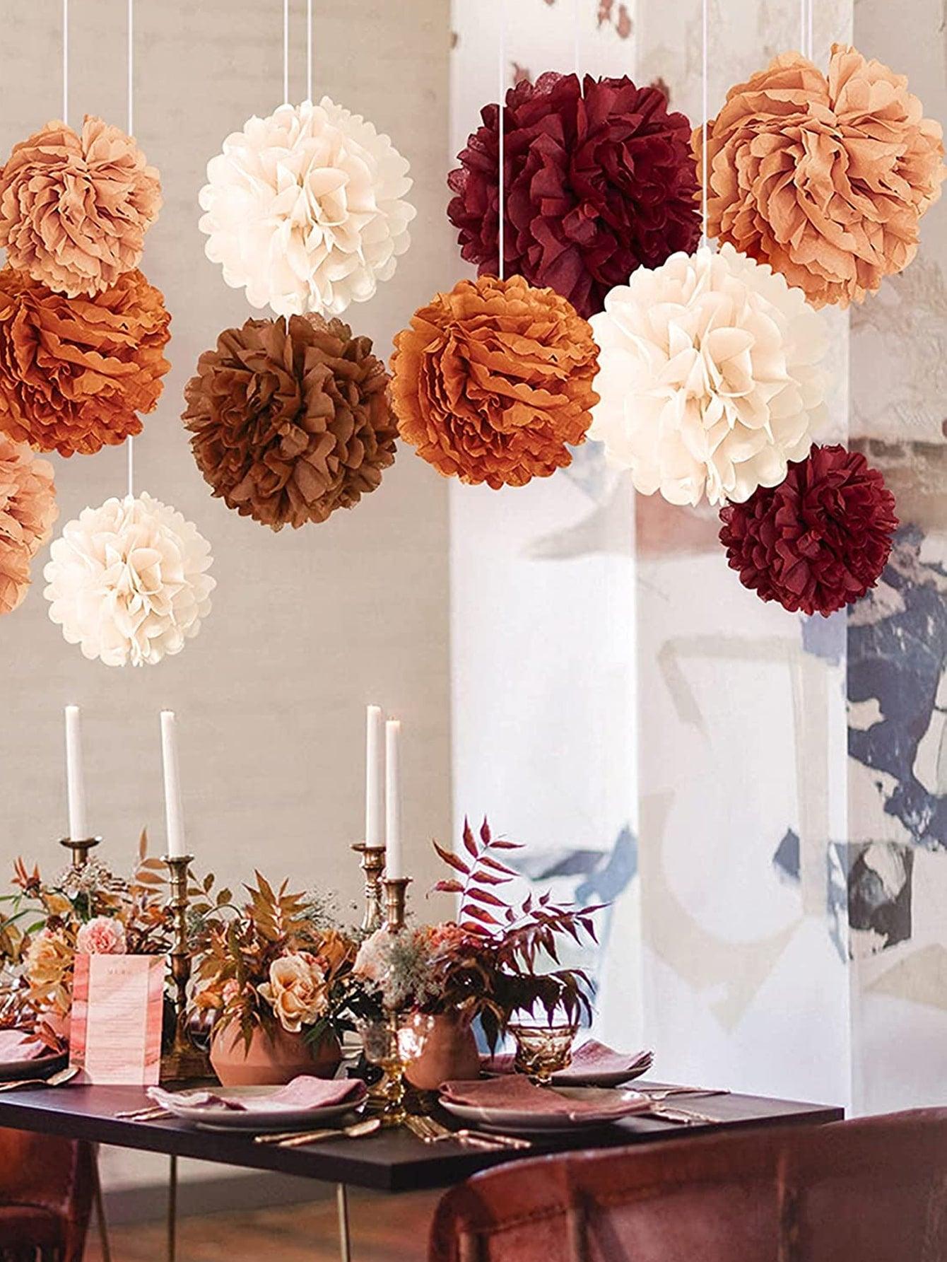 12pcs Mixed Color Paper Lantern - Decotree.co Online Shop